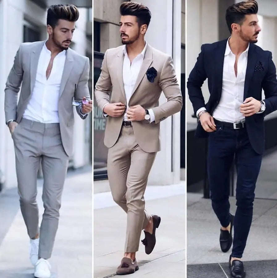 Stylish men's wedding attire discount