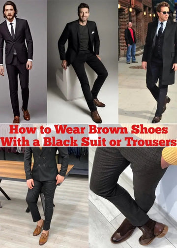 Black Suit Brown Shoes: A Timeless Combination for Every Occasion