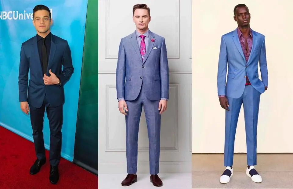 Blue Suit: Your Guide to Every Shade of Style MENSWEARR.COM Blue Suit: Your Guide to Every Shade of Style MENSWEARR.COM