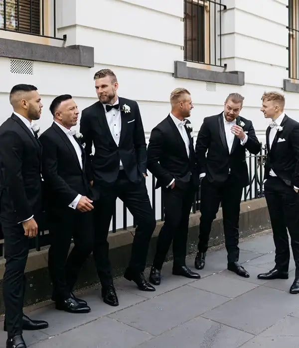 Black dress shoes for tuxedo sales