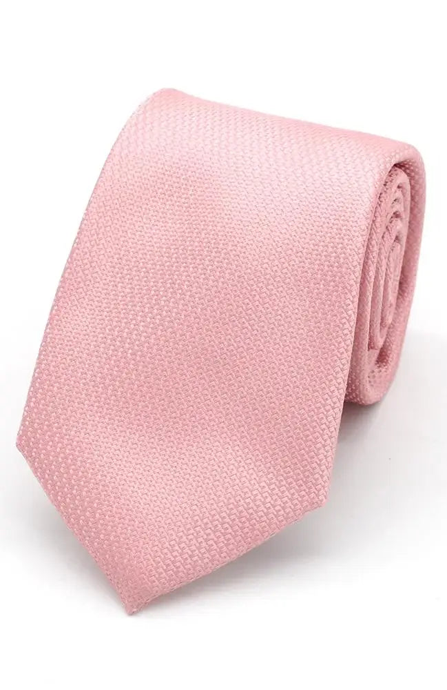La Smith Plain Poly Shantung Tie main image 1