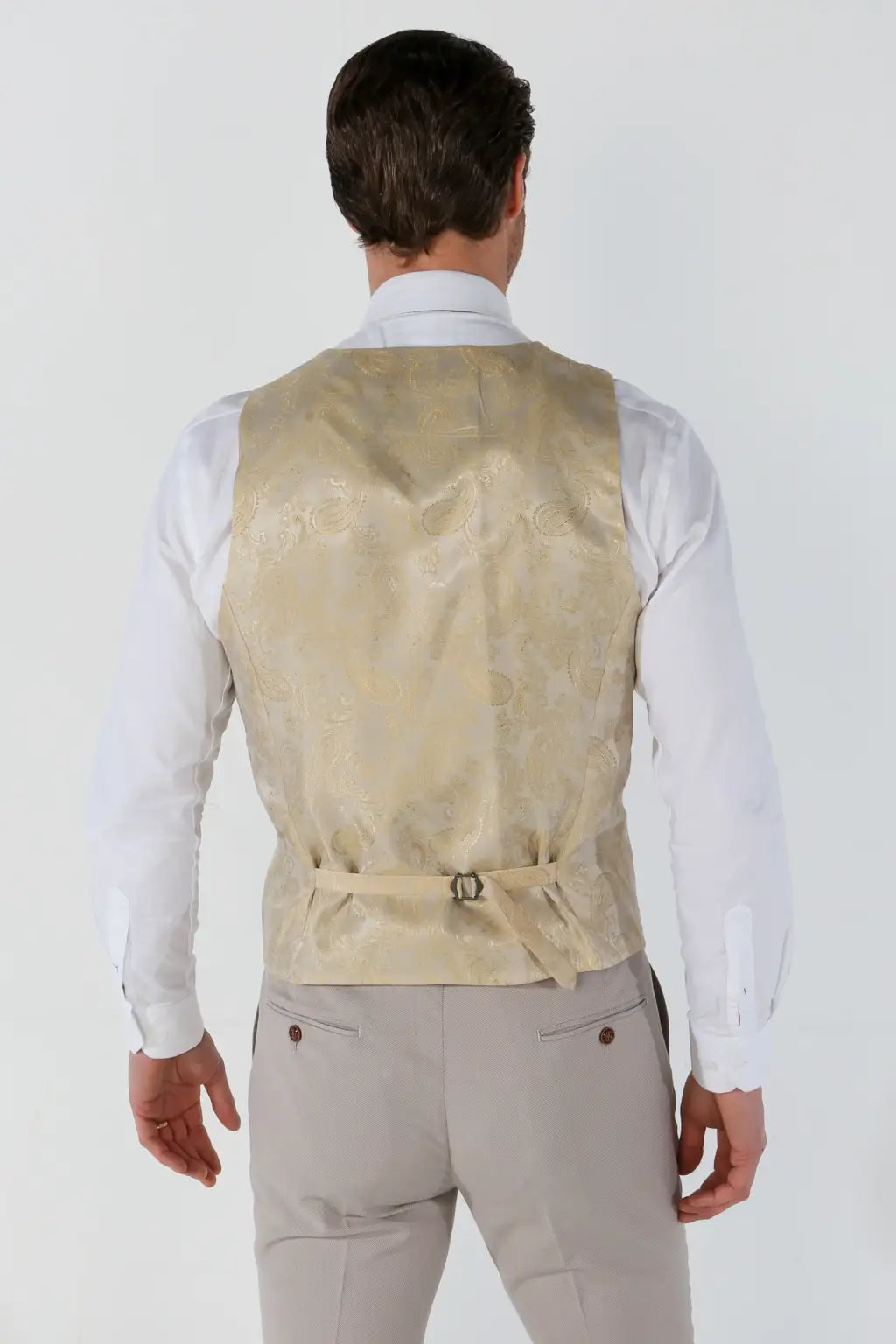 Paul Andrew Mayfair Trousers In Stone