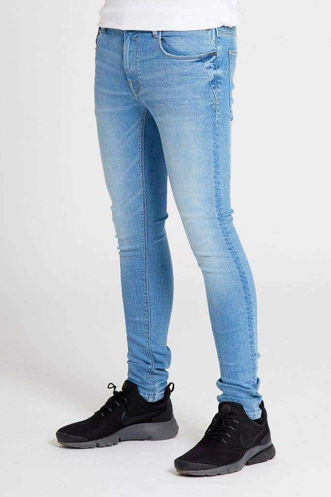 DRAX Super Skinny Jeans In Light Wash - Main Image