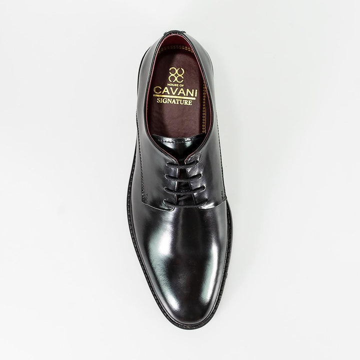 Cavani Foxton Black Shoe - Shoes