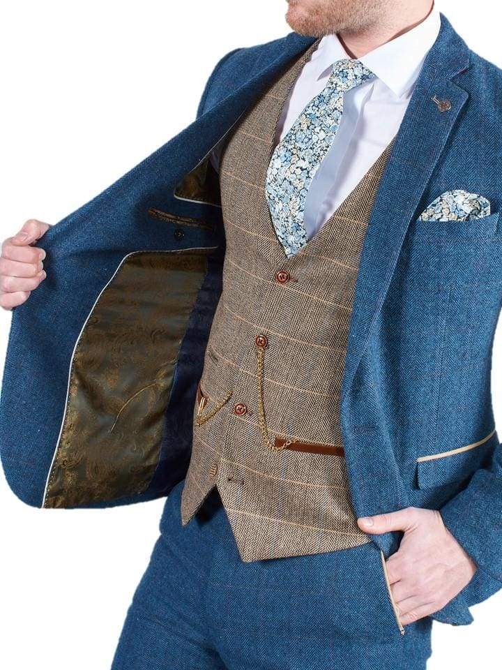 Marc Darcy Suit With Different Colour Waistcoat Marc Darcy Marc