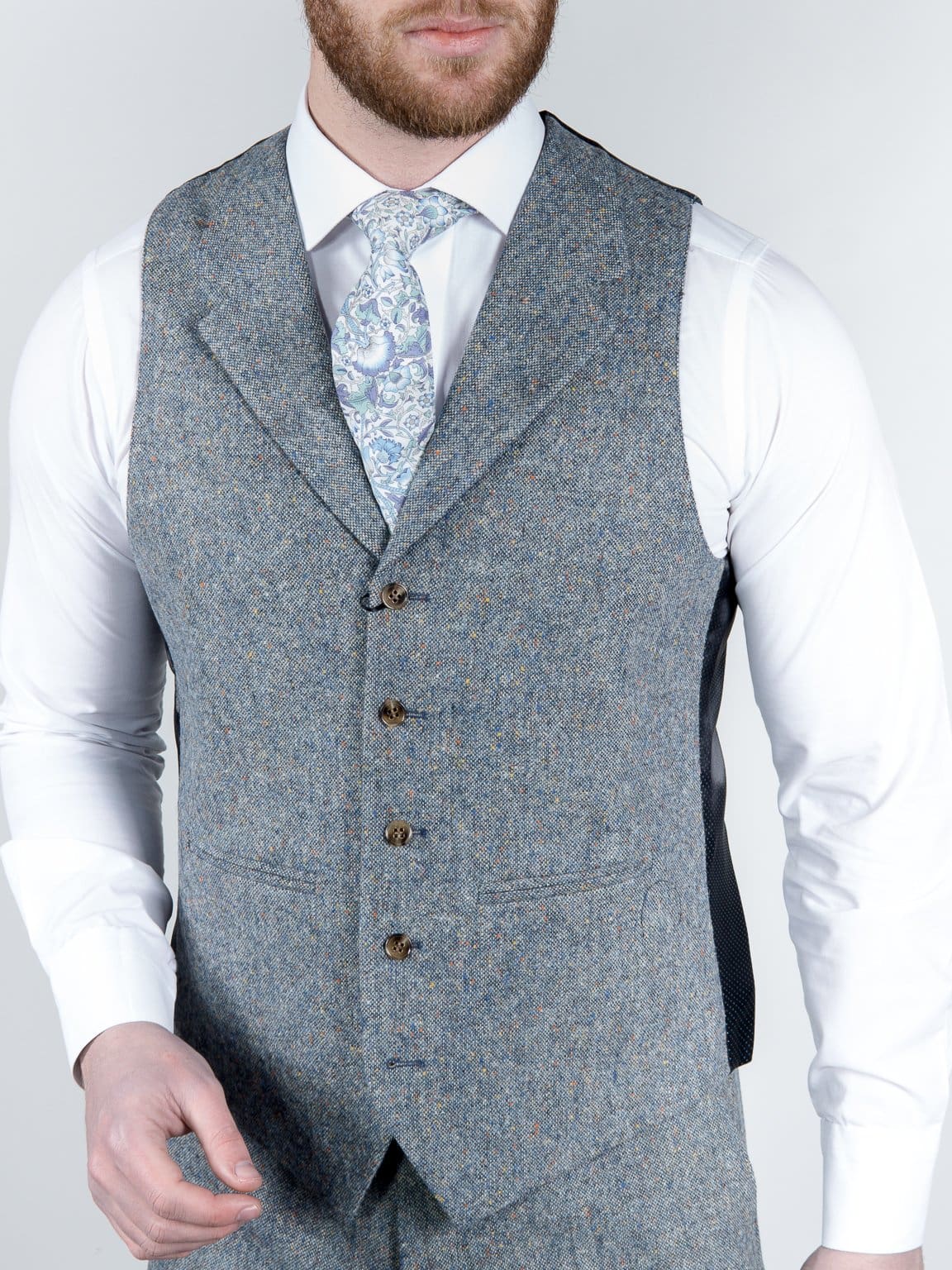 mens waistcoat and tie