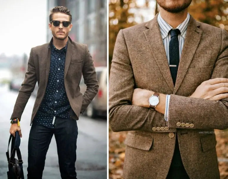 How to Style a Tweed Jacket with Timeless Elegance? – MENSWEARR
