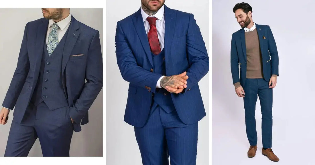 How to Wear a Blue Suit for Different Occasions? – MENSWEARR
