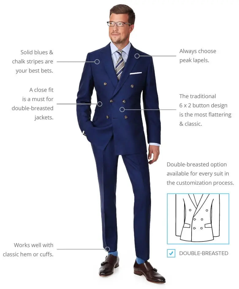 Ultimate Guide to Double-Breasted Suits: Timeless Elegance and Style ...