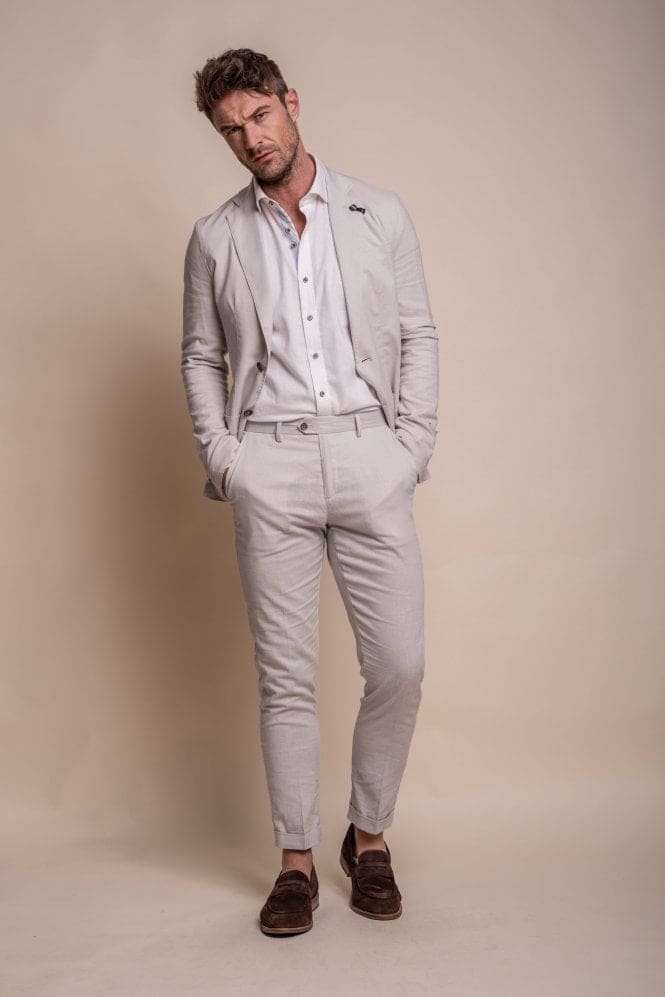 Cavani Alvari Stone Two Piece Suit - Suit & Tailoring