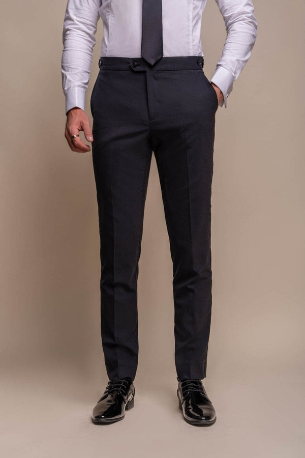 Cavani Aspen Men’s Navy Trousers - 28R Suit & Tailoring