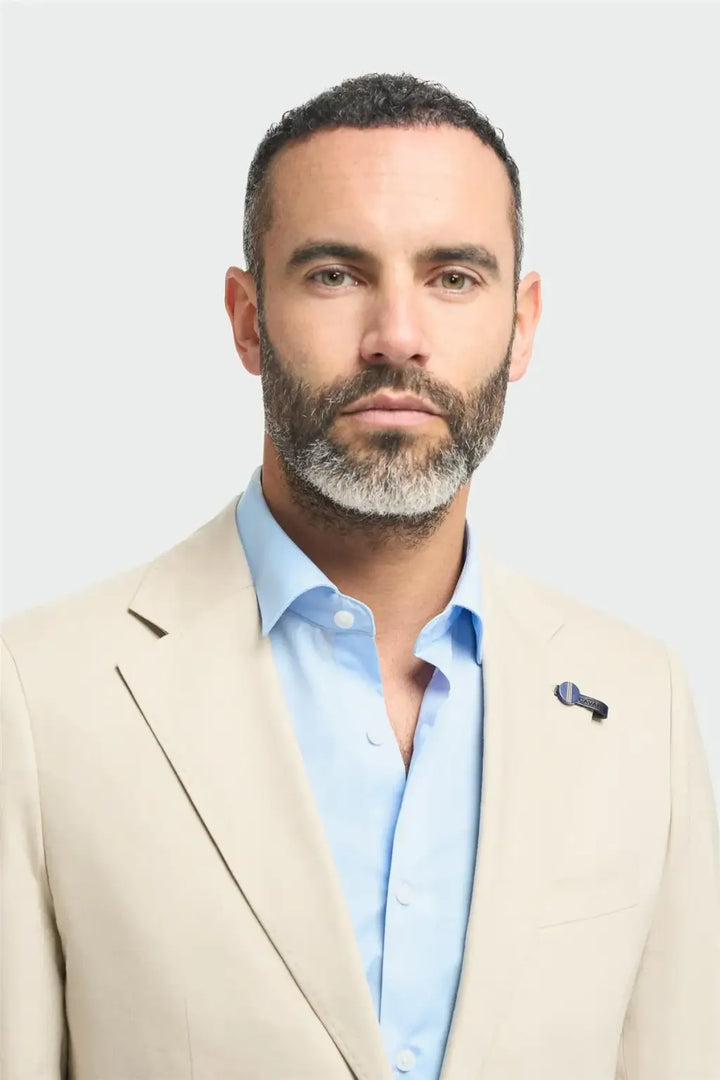 Cavani Men’s Luca Taupe Blazer - Suit & Tailoring