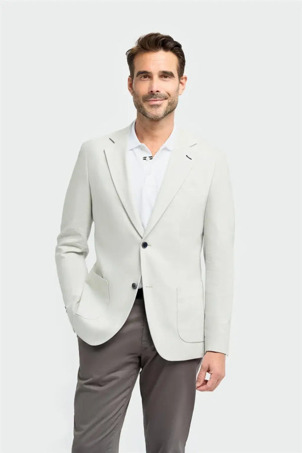 Cavani Men’s Luigi Slate Blazer - 34R - Suit & Tailoring
