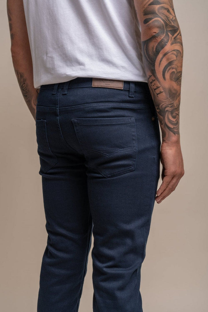 Cavani Milano Steel Denim Jeans - Jeans