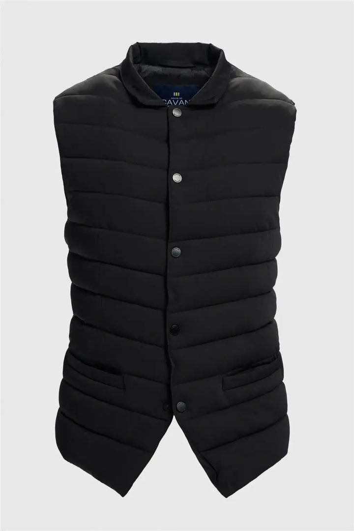 Cavani Perry Navy Waiscoat Gilet - Coats & Jackets