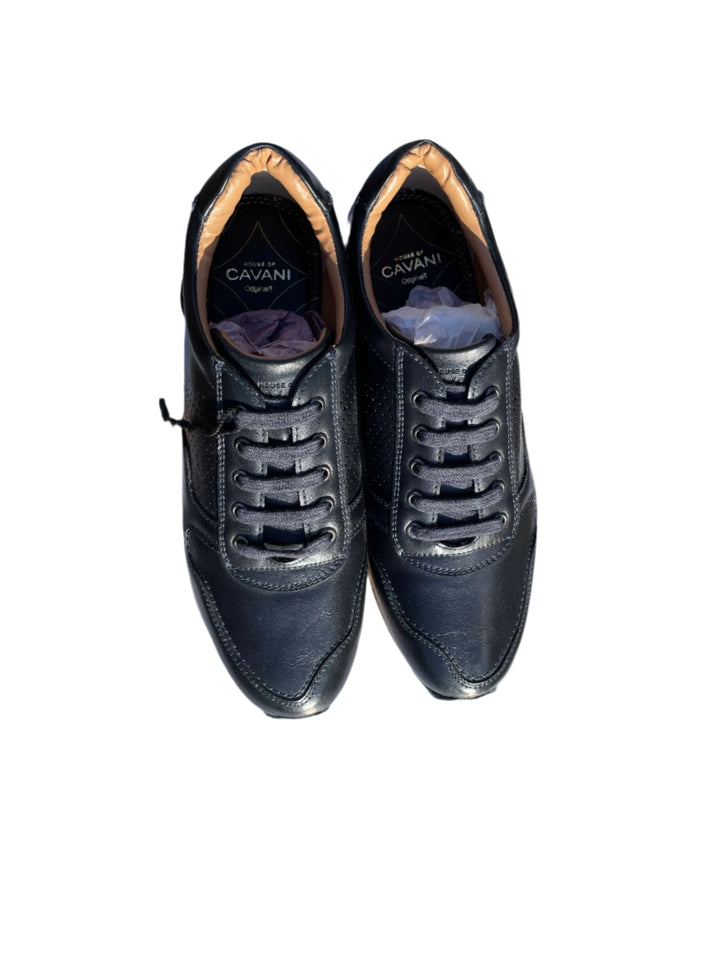 Cavani Ryan Navy Brown Men’s Trainers - Shoes