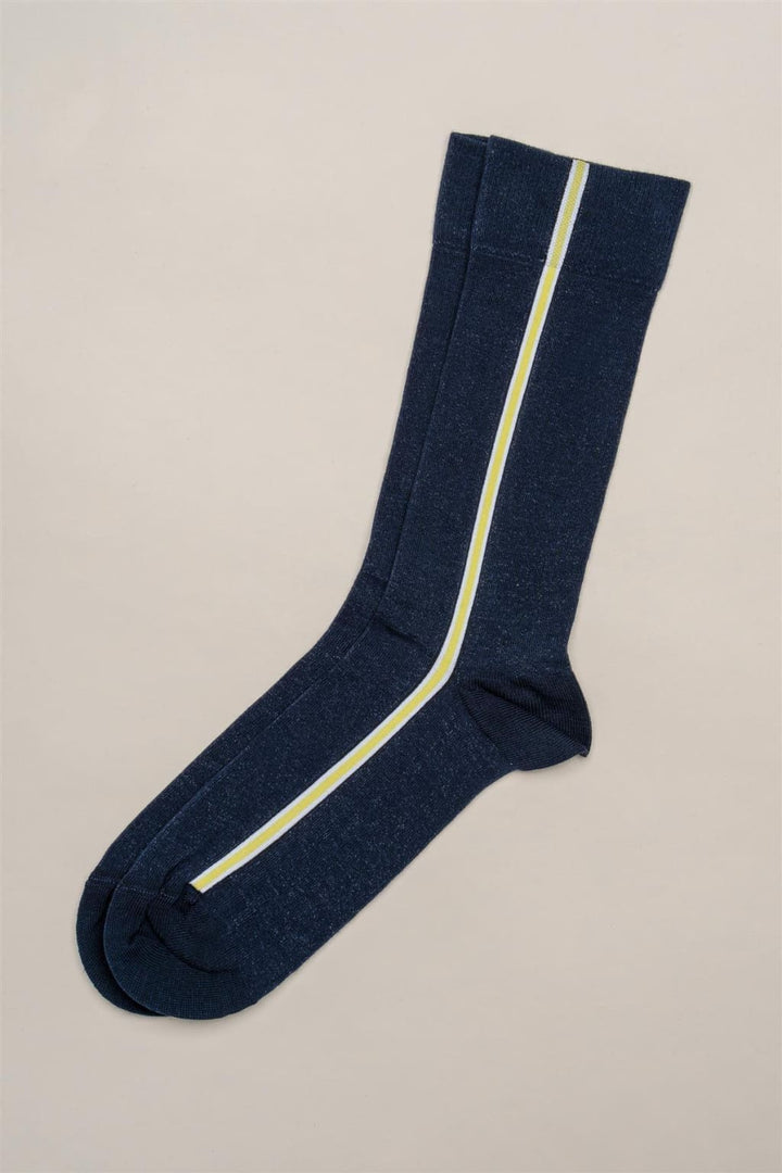 Cavani Trinity Navy Socks - Accessories