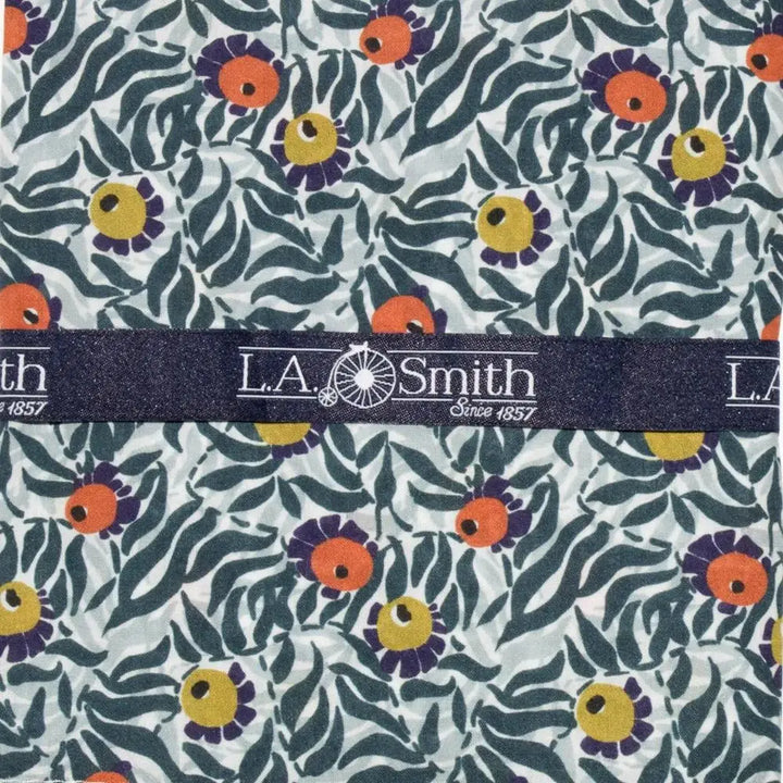 L A Smith Liberty Art Fabric Hank - Green - Accessories