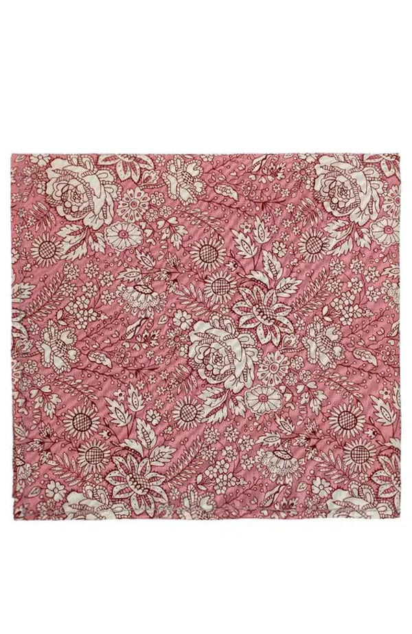 L A Smith Pink Liberty Art Fabric Hank - Accessories
