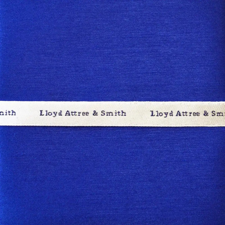 L A Smith Royal Blue Plain Poly Shantung Hank - Accessories