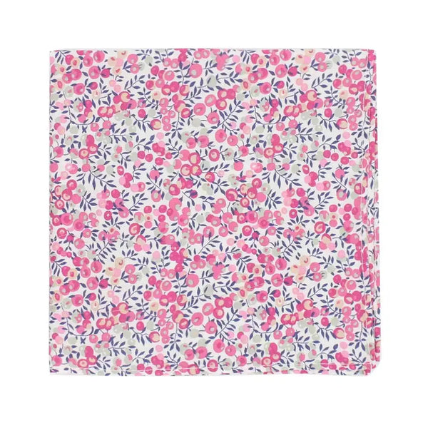 L A Smith Wiltshire Bud Pink Liberty Art Fabric Hank - Accessories