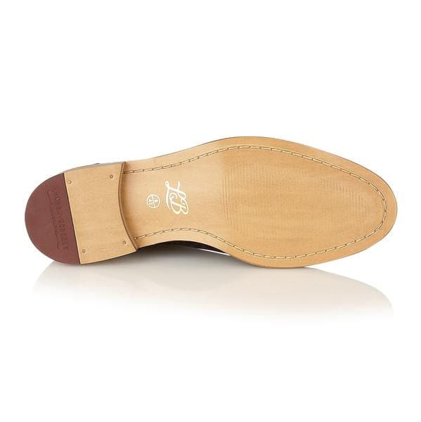 London Brogue Hamilton Suede Chelsea Brown Men’s Boots - MENSWEARR.COM - BOOTS