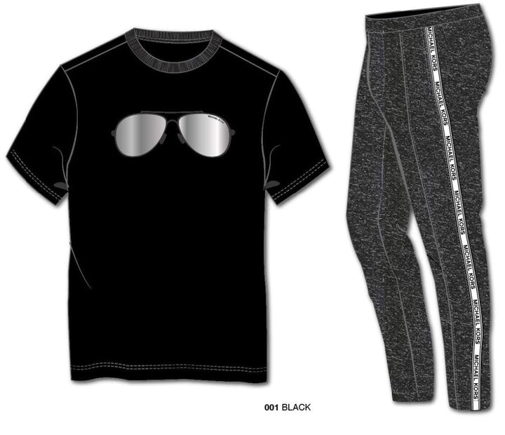 Michael Kors Black Grey Loungewear Set - MENSWEARR.COM - S - BLACK FRIDAY SALE