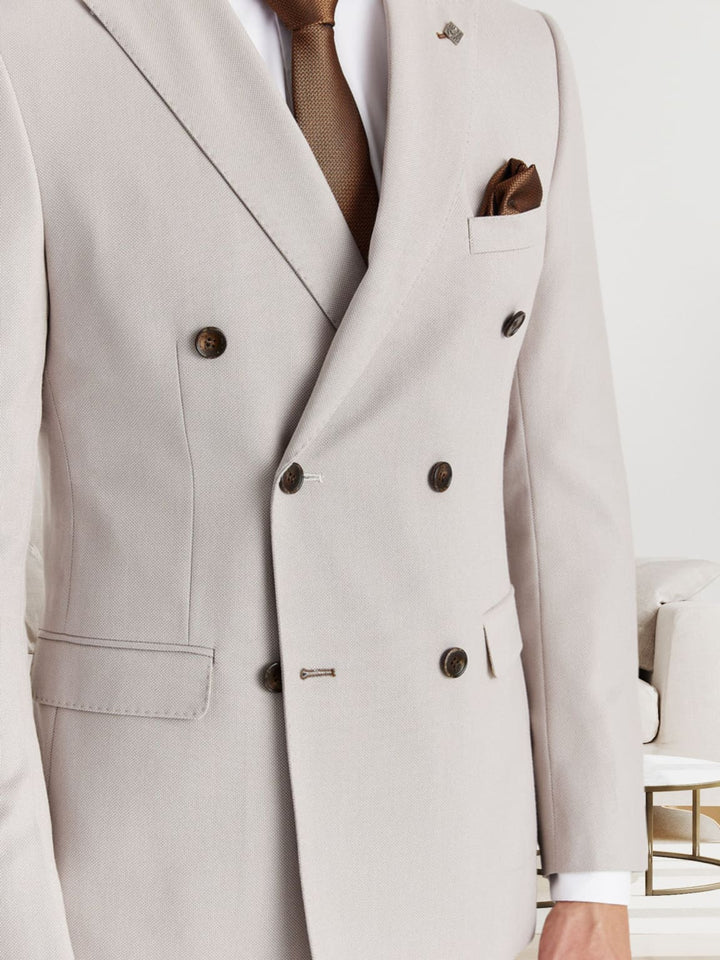 Paul Andrew Mayfair Stone Double breasted Blazer Men’s blazer