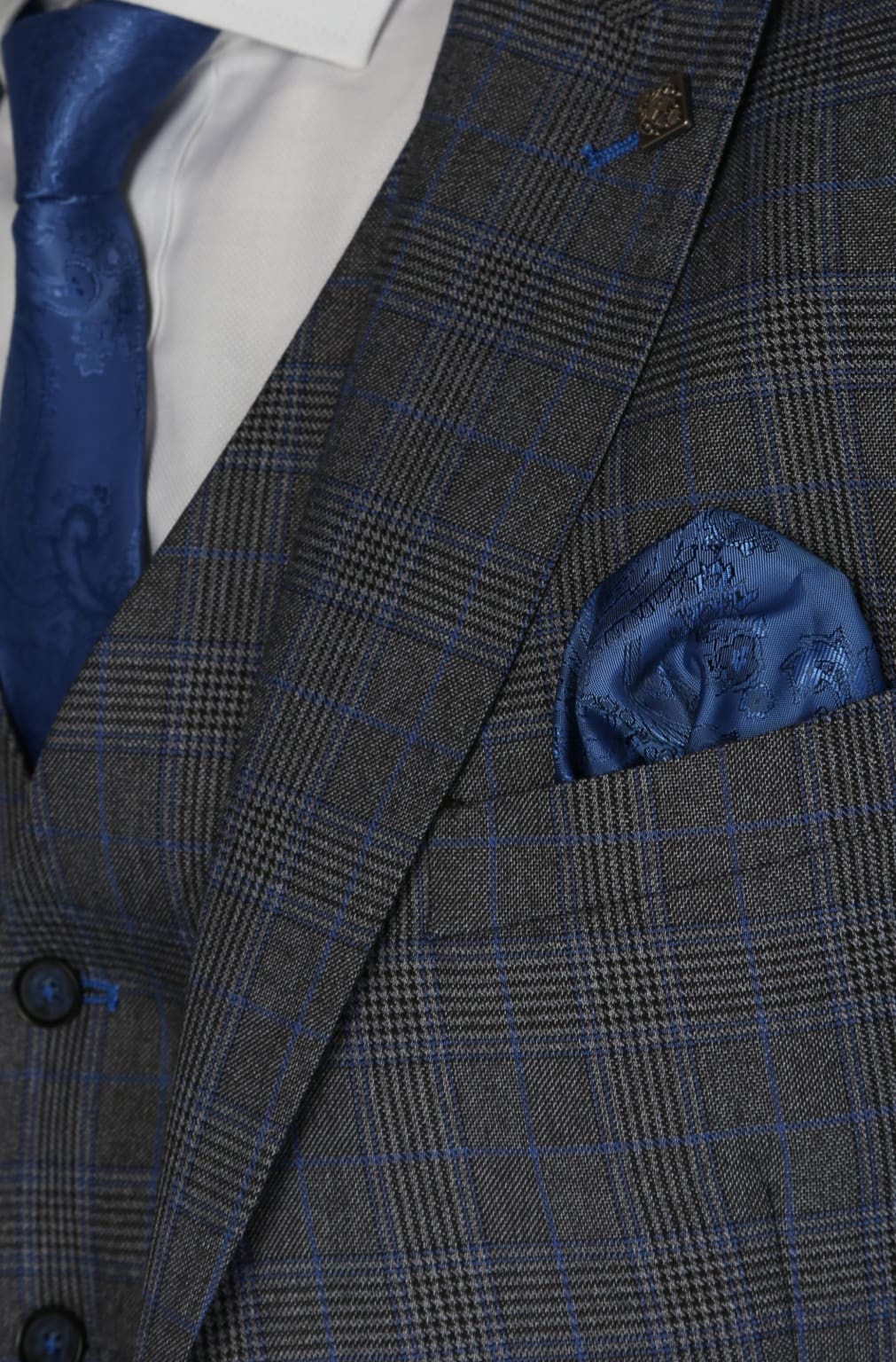 Paul Andrew | Men’s Henry Blue Blazer - MENSWEARR