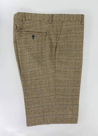 Cavani Ascari Tweed Slim Fit Trousers - 30 - Suit & Tailoring