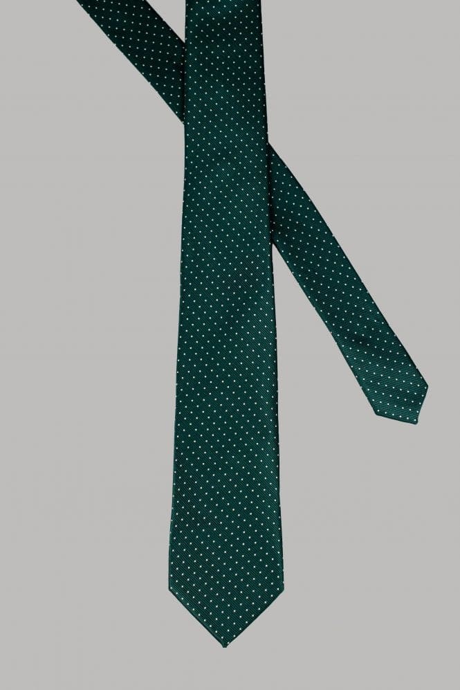 Cavani Dotted Tie Set - Green - Accessories