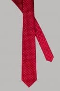 Cavani Dotted Tie Set - Red - Accessories