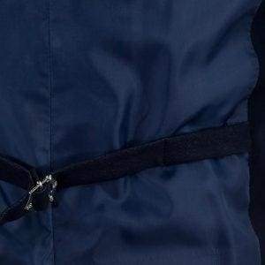 Cavani Fabian Navy Tweed Waistcoat - Suit & Tailoring