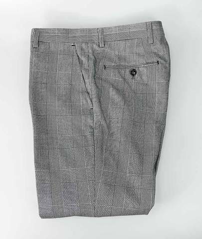Cavani Flint Grey Check Trousers - Suit & Tailoring
