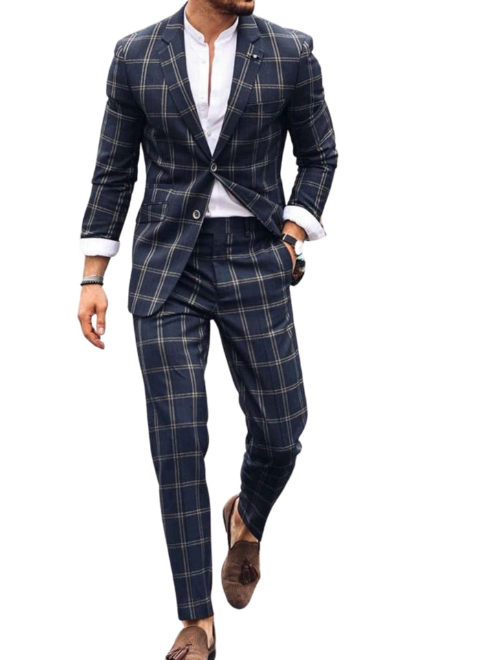 Cavani Hardy Navy Men’s 2 Piece Suit - Suit & Tailoring