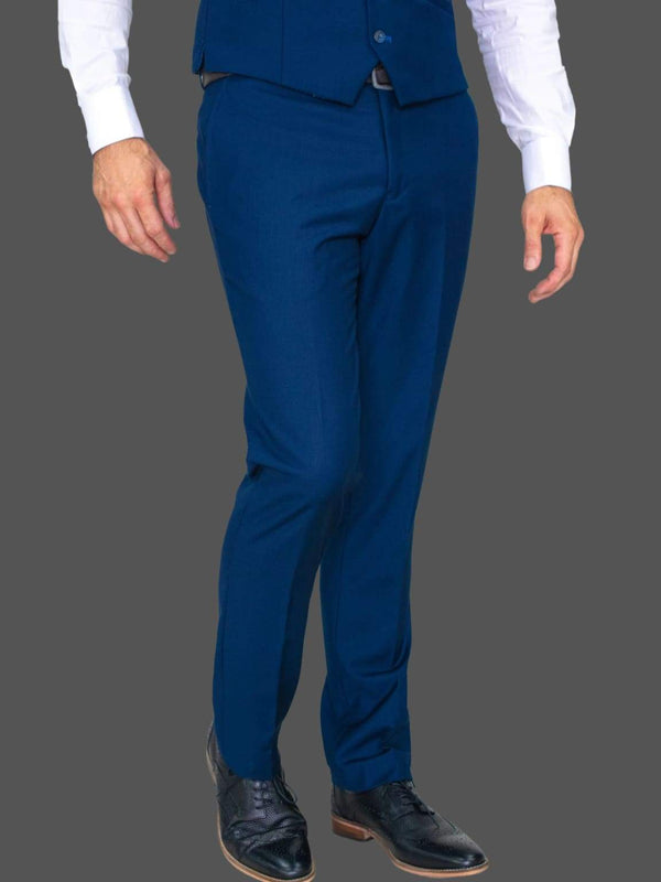 Cavani Jefferson Navy Suit Trousers - 30 - Suit & Tailoring