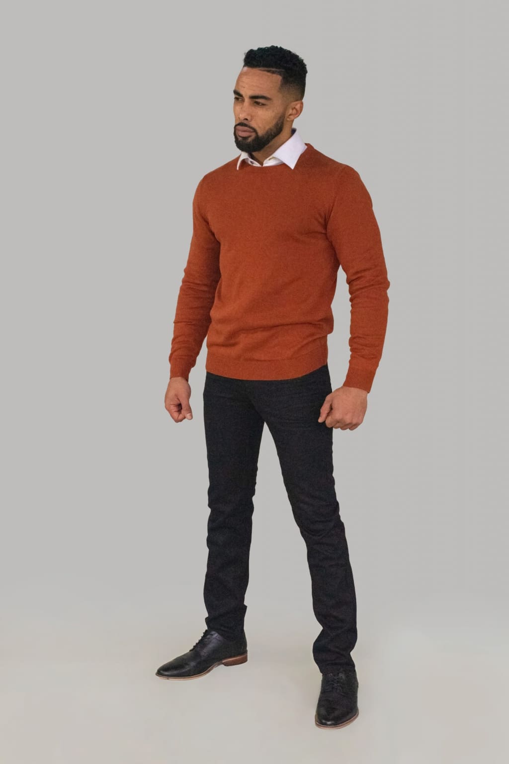House of Cavani | Cavani Men's Rustic Crewneck Jumper - MENSWEARR ...