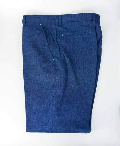 Cavani Miami Blue Slim Fit Trousers - 28R - Suit & Tailoring