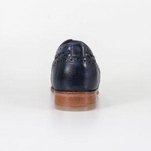 Cavani Orion Navy Mens Leather Shoes - Shoes