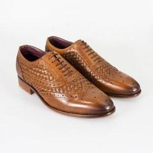 Cavani Orion Tan Mens Leather Shoes - UK7 | EU41 - Shoes