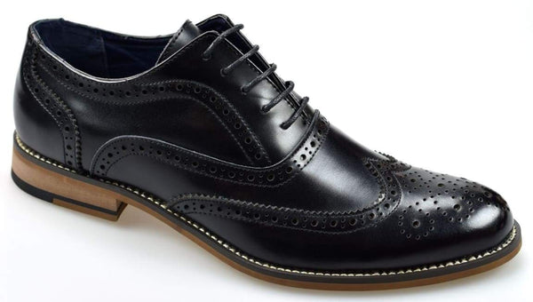 Oxford Black Brogue Shoes - UK7 | EU41 - Shoes