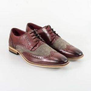 Cavani William Bordo Mens Shoes - UK7 | EU41 - Shoes