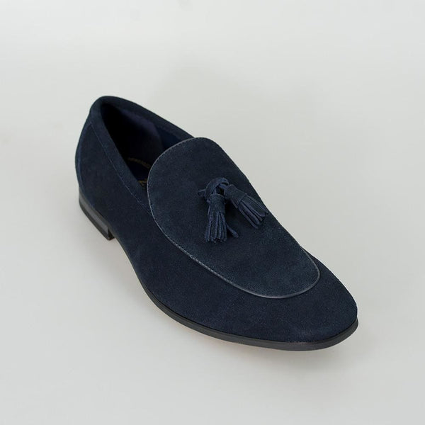 Walter Navy Suede loafers - UK7 | EU41 - Loafers