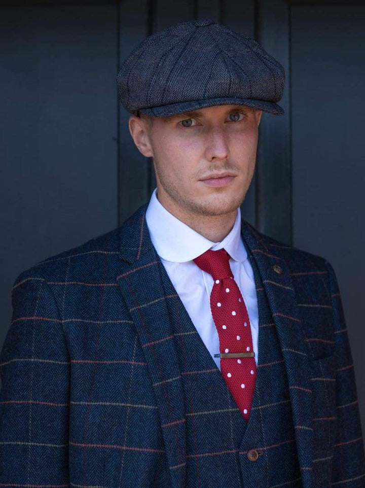 Round Collared Colin Ross Men's White Penny Round Collar Double Cuff Shirt - MENSWEARR.COM