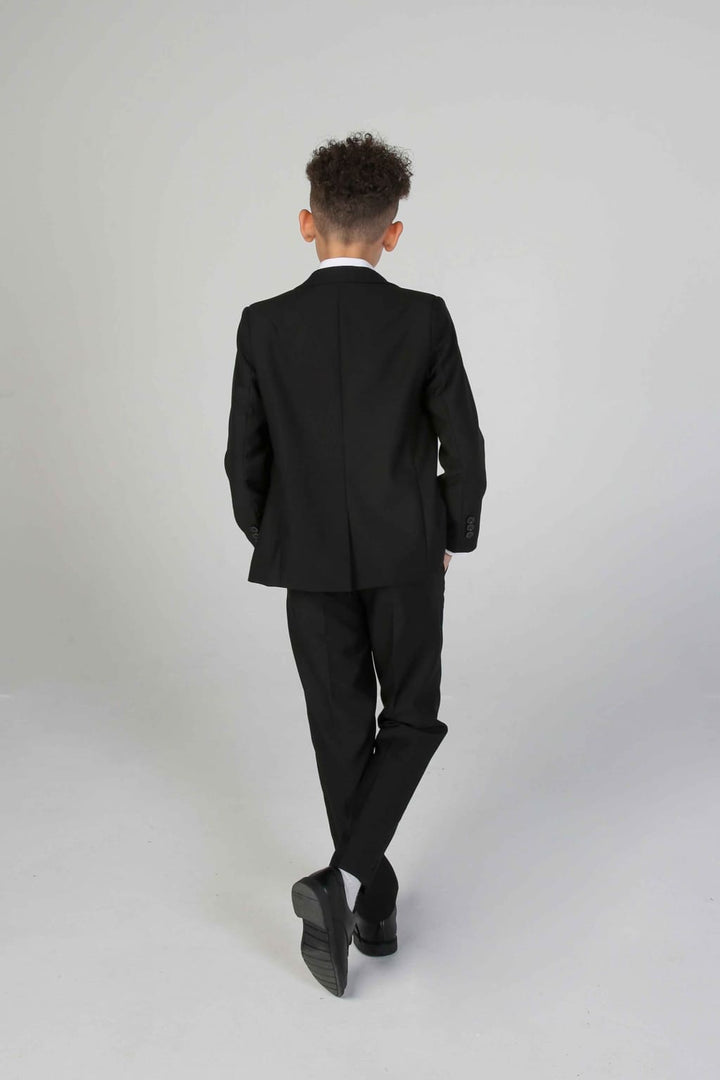 Device - Boy’s Parker Black Three piece Suit