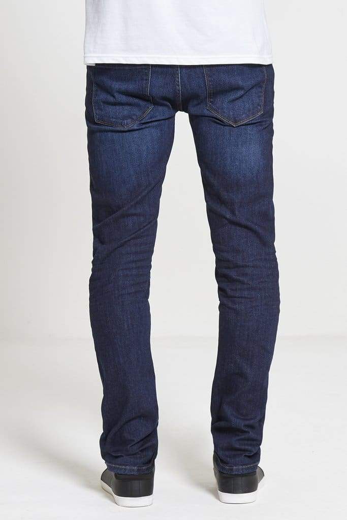 ACE Slim Stretch Jeans In Dark Wash - Jeans