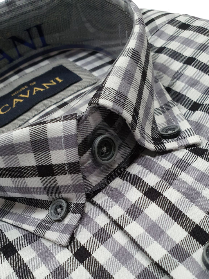 cavani dress shirts Cavani CV-65 - Men's Cotton Stretch Smart Shirt