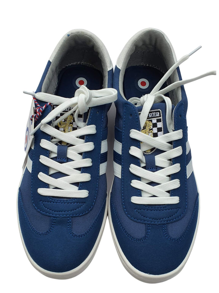 Lambretta Blue And White Canvas Men’s Casual Shoes - Shoes
