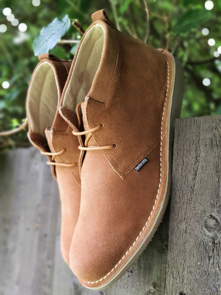 Lambretta Lambretta Camden Tan Men's Desert Boots MENSWEARR