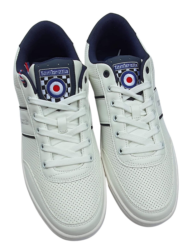 Lambretta White And Navy Men’s Casual Shoes - Shoes